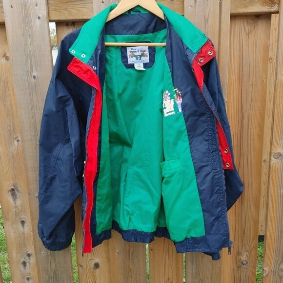FUN Vintage Reid's Dairy Windbreaker Size Large - Picture 3 of 6